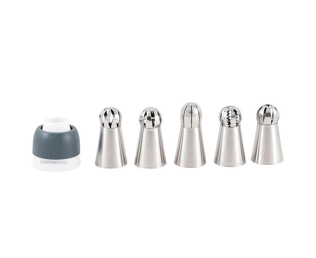 Soffritto Professional Bake Russian Ball Tip Nozzles