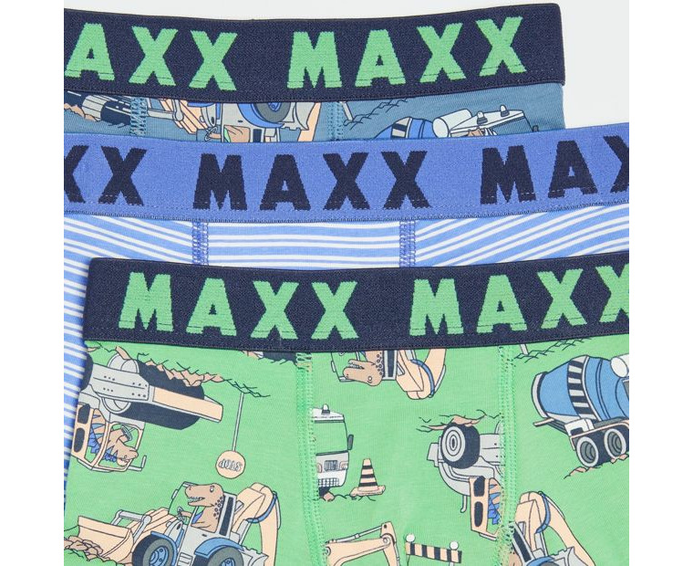 3 Pack Maxx Print Trunks