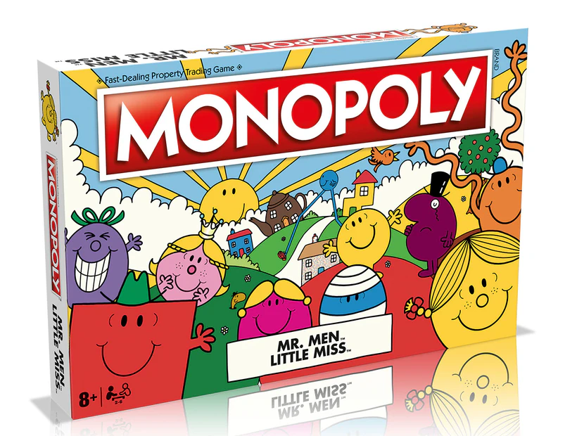 Monopoly Mr. Men & Little Miss Edition Board Game