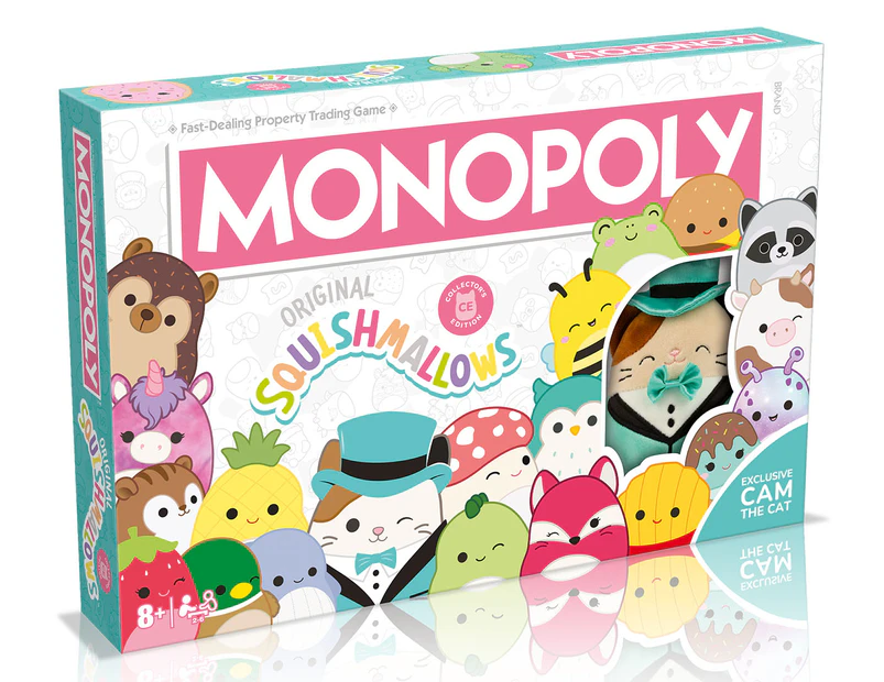 Monopoly Squishmallows Board Game