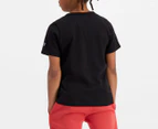 Champion Youth Sporty Short Sleeve Tee / T-Shirt / Tshirt - Black