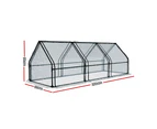 Green Fingers Greenhouse 2.7x0.9x0.9M Mini Green House Raised Garden Bed Planter Box