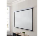 Tauris 110" Pull Down Projector Screen Theatre Projection Wall Mountable 16:9