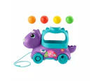 Fisher-Price Poppin Triceratops Interactive Ball Popper Pull Toy