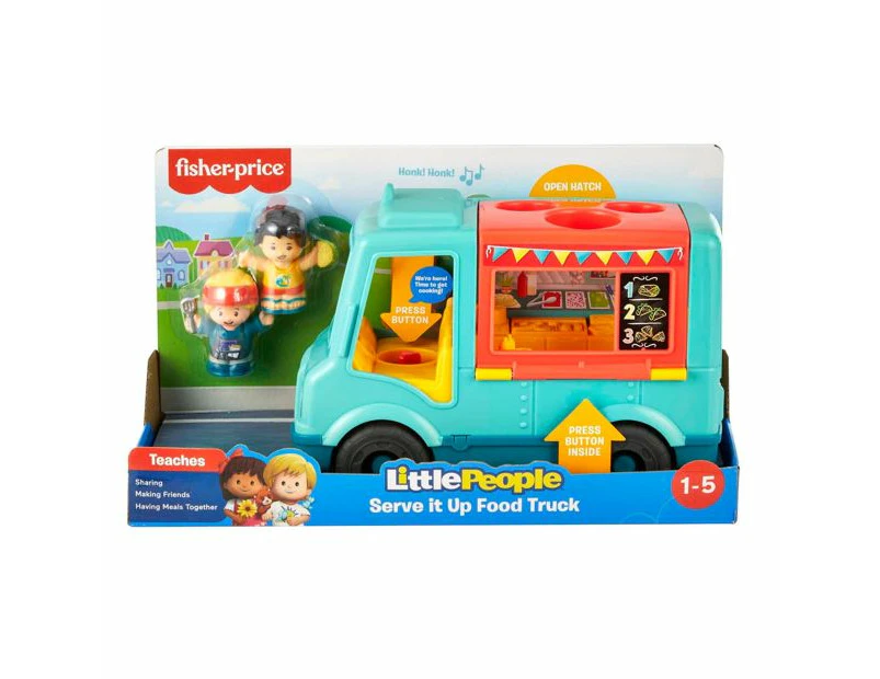 Fisher-Price Little People Serve It Up Food Truck