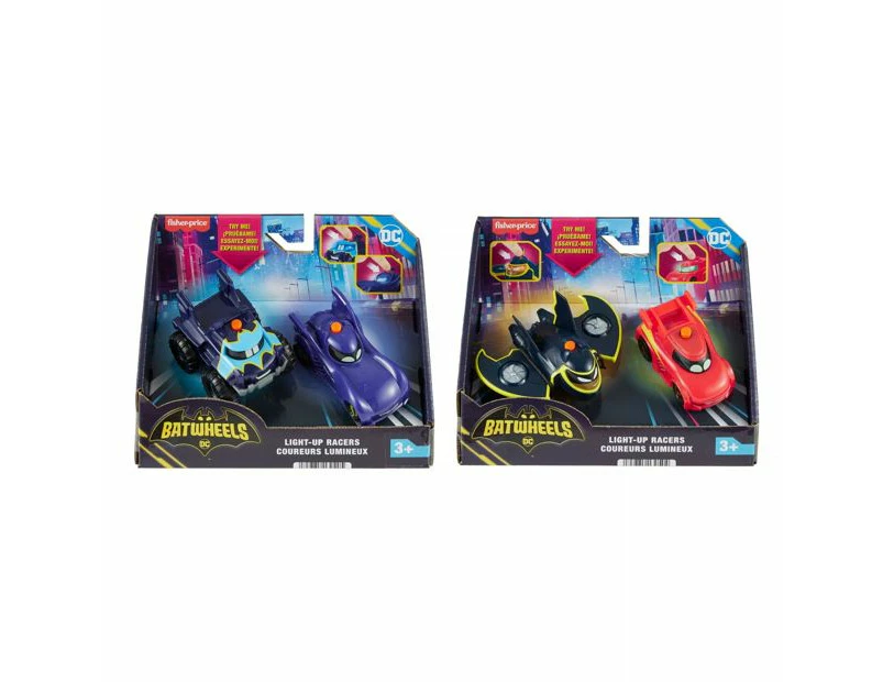 Fisher-Price DC Batwheels Toy Car Race Track Playset - Launch & Race  Batcave Toy