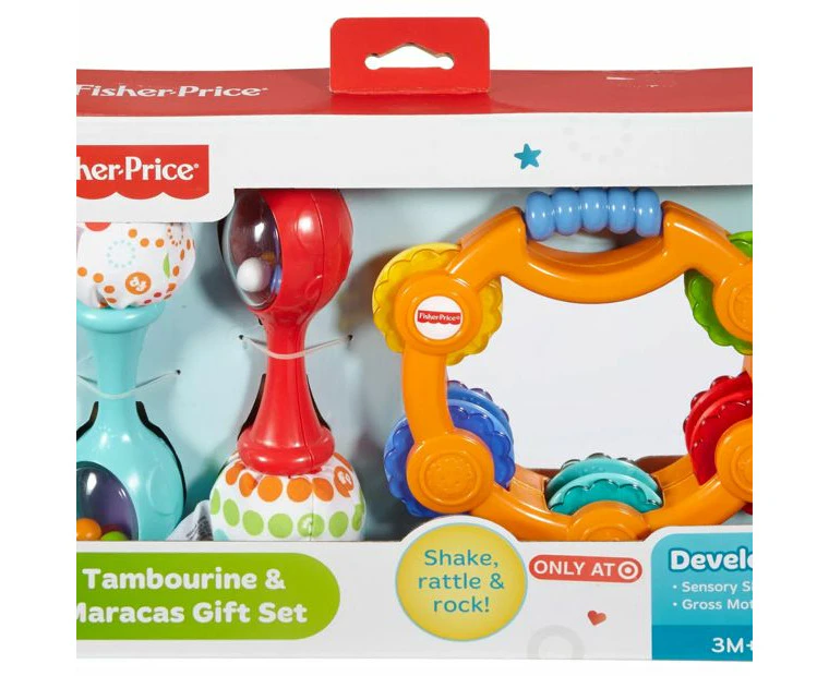 Fisher-Price Tambourine & Maracas Gift Set