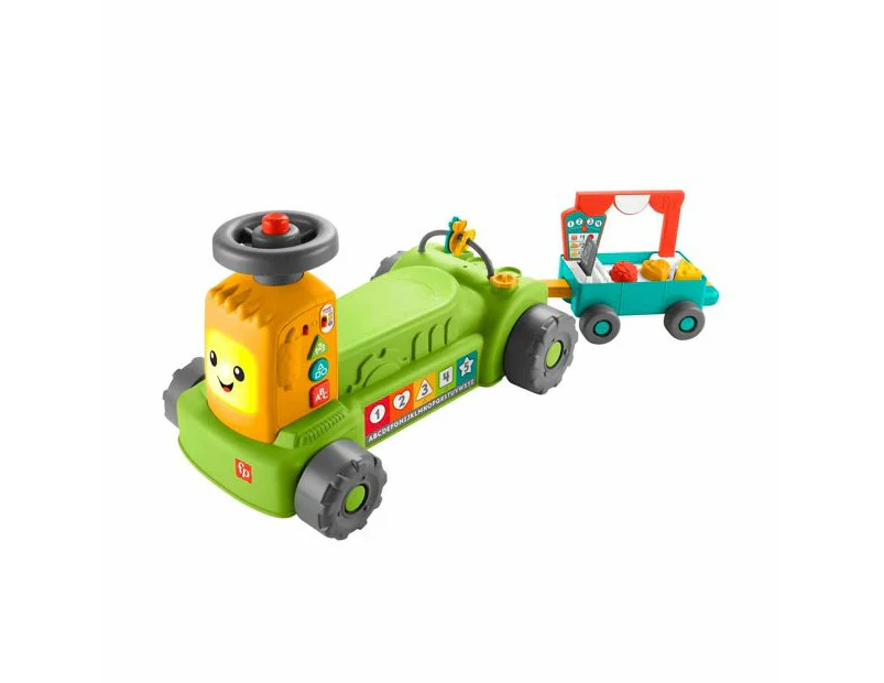 Fisher-Price Laugh & Learn 4-in-1 Farm to Market Tractor