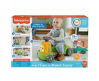 Fisher-Price Laugh & Learn 4-in-1 Farm to Market Tractor - Green