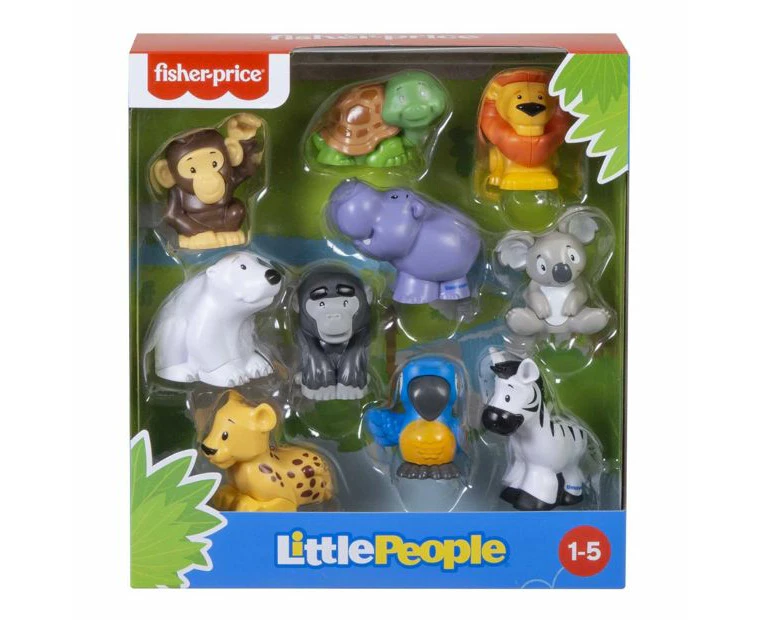 Fisher-Price Little People 10 Figure Animal Pack