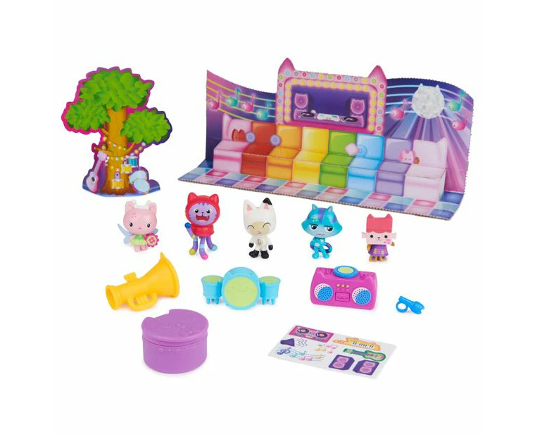 Gabby's Dollhouse Groove with Gabby & Friends Musical Playset