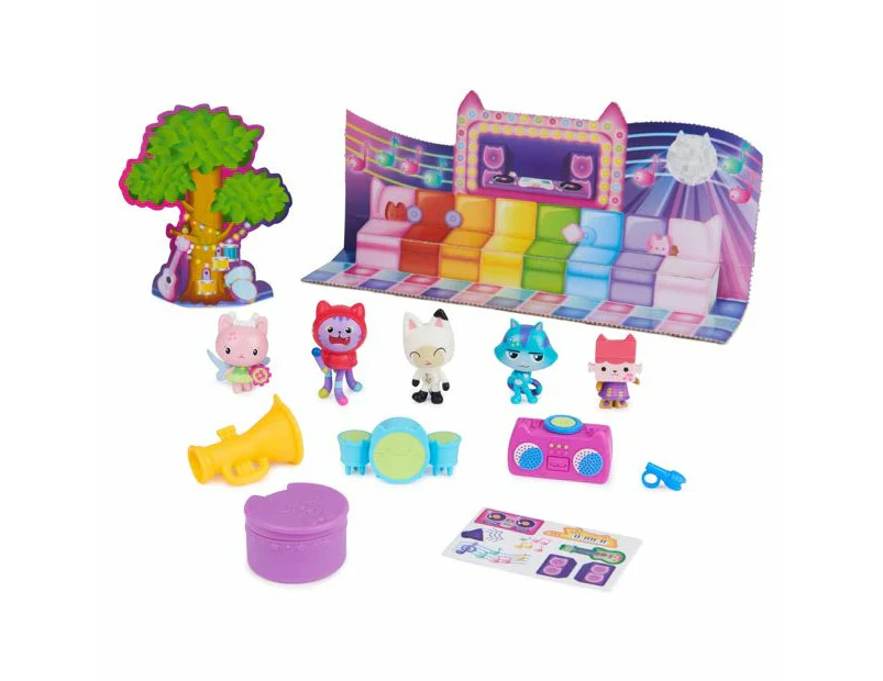 Gabby's Dollhouse Groove with Gabby & Friends Musical Playset