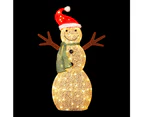 Jingle Jollys Christmas Lights 97cm Snowman 80 LED Decorations