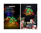 Jingle Jollys Christmas Lights 76cm Bells 216 LED Decorations