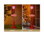 Jingle Jollys 1.8M Christmas Lamp Post Lights LED Outdoor Decorations