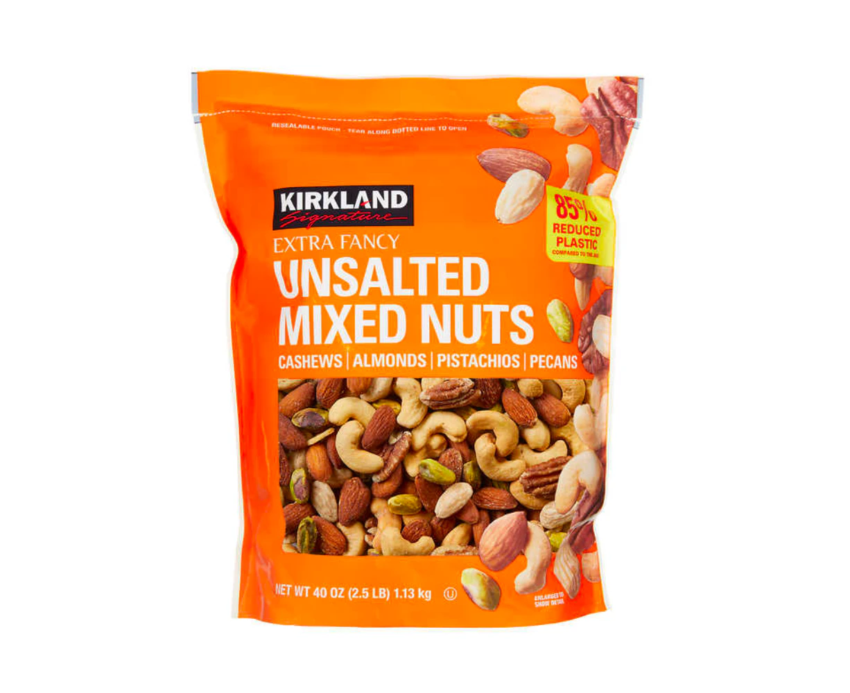 Kirkland Signature Unsalted Mixed Nuts 1.13kg