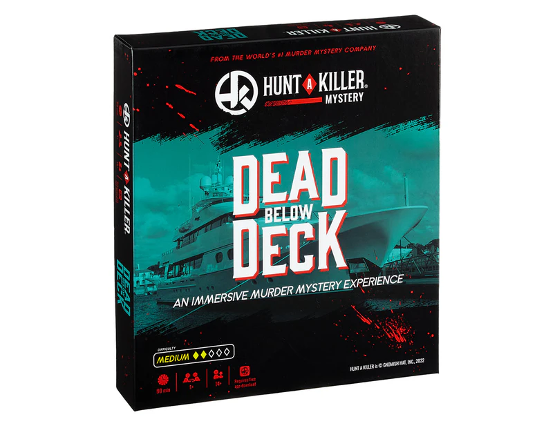 Hunt A Killer Mystery: Dead Below Deck Board Game
