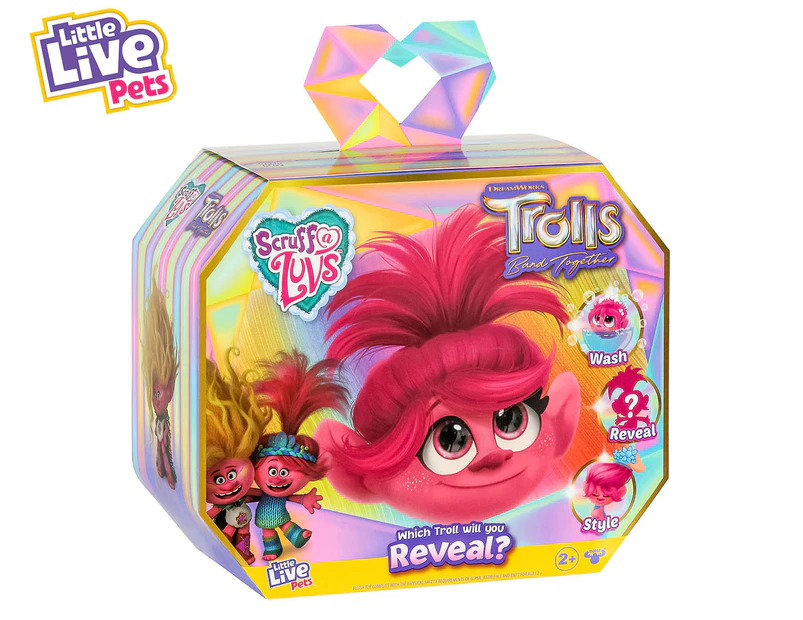 Little Live Pets Trolls Scruff-A-Luvs Toy - Randomly Selected