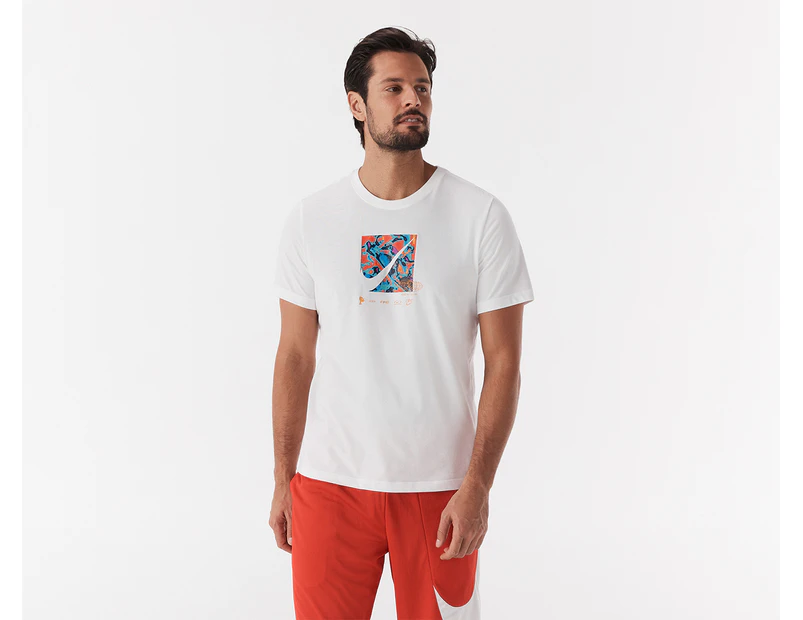 Nike Men's Wild Card Training Tee / T-Shirt / Tshirt - White
