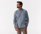 Tommy Hilfiger Men's Gingham Check Shirt - Wedge Blue