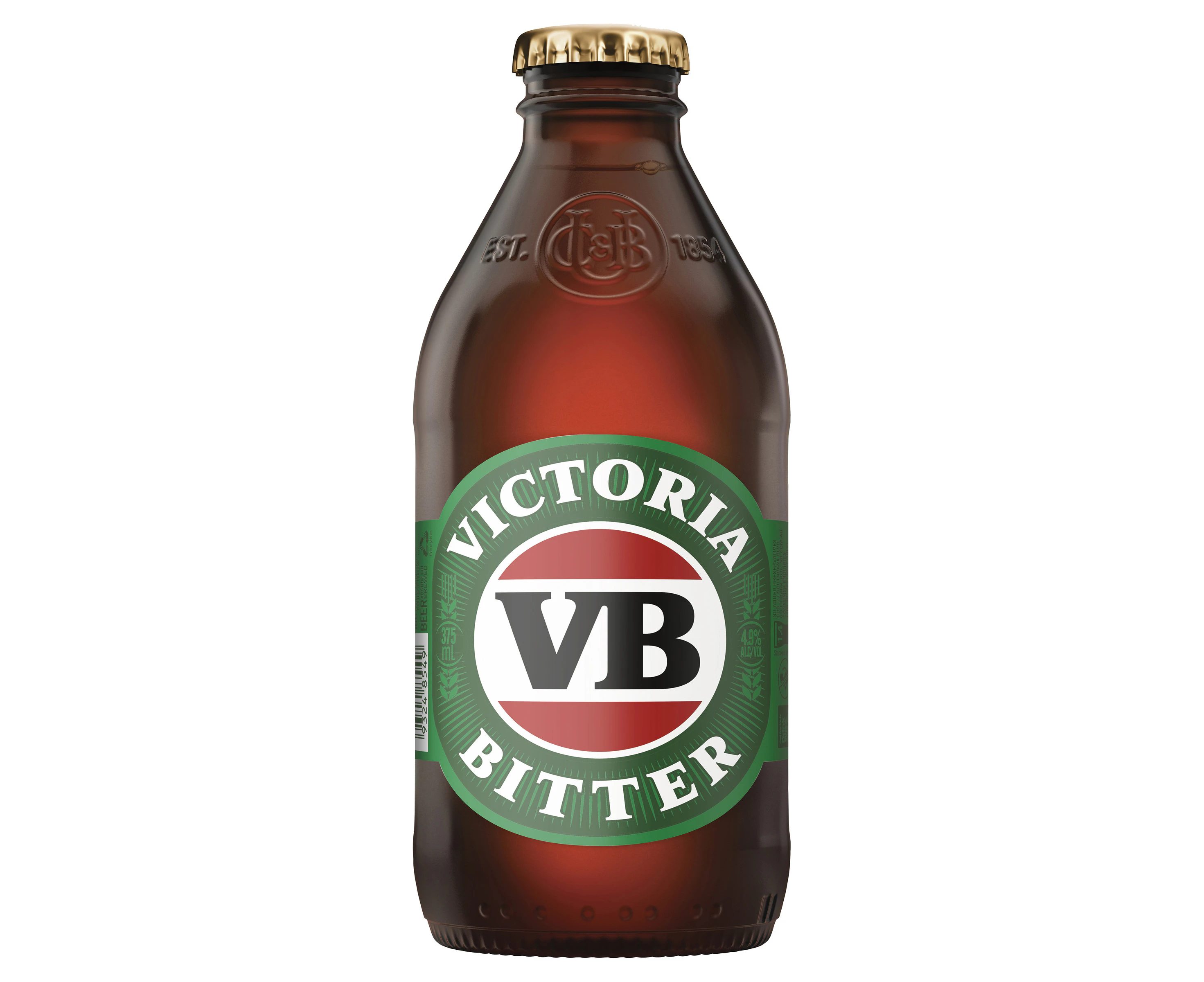 Victoria Bitter Beer Case 24 x 375mL Bottles