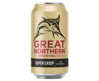 Great Northern Super Crisp Lager Beer 48 x 375ml Cans