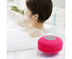 BT 5.0 Speaker IPX4 Waterproof Speaker with Suction Cup Shower Speaker with Built-in Mic Hands-free Call Ambient Light, White