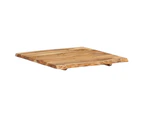 vidaXL Table Top Solid Acacia Wood 58x(50-60)x2.5 cm