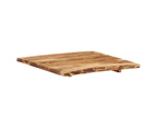 vidaXL Table Top Solid Acacia Wood 58x(50-60)x2.5 cm