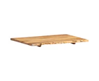 vidaXL Table Top Solid Acacia Wood 80x(50-60)x2.5 cm