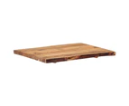 vidaXL Table Top Solid Acacia Wood 80x(50-60)x3.8 cm