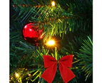 vidaXL Artificial Pre-lit Christmas Tree with Baubles Green 64 cm