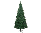 Artificial Pre-lit Christmas Tree with Ball Set L 240 cm Green