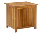 vidaXL Garden Storage Box 60x50x58 cm Solid Wood Acacia