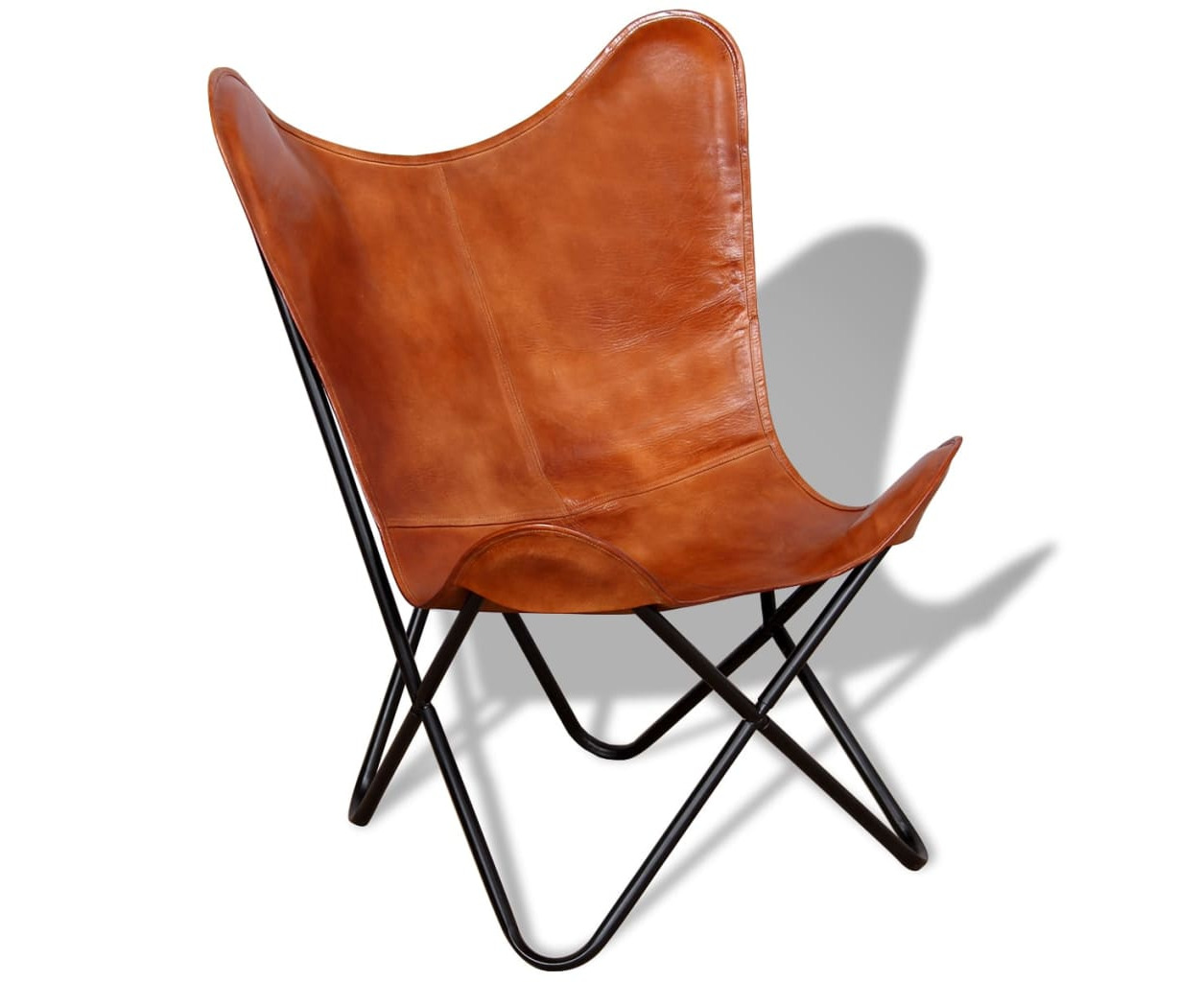 Leather butterfly chair online kmart