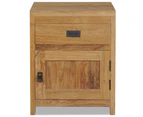 vidaXL Bedside Cabinet Solid Teak 40x30x50 cm