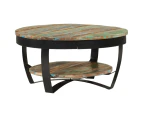 vidaXL Coffee Table 65 cm Solid Reclaimed Wood