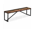 vidaXL Bench Solid Reclaimed Wood 160x35x45 cm