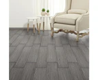 vidaXL Self-adhesive PVC Flooring Planks 5.02 m² 2 mm Dark Grey