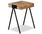 vidaXL Side Table Solid Reclaimed Teak