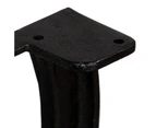 vidaXL Coffee Table Legs 2 pcs X-Frame Cast Iron