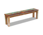 vidaXL Bench Solid Reclaimed Wood 160x35x46 cm
