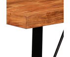 vidaXL Bar Table 120x60x107 cm Solid Acacia Wood