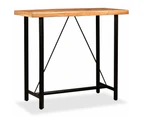vidaXL Bar Table 120x60x107 cm Solid Acacia Wood