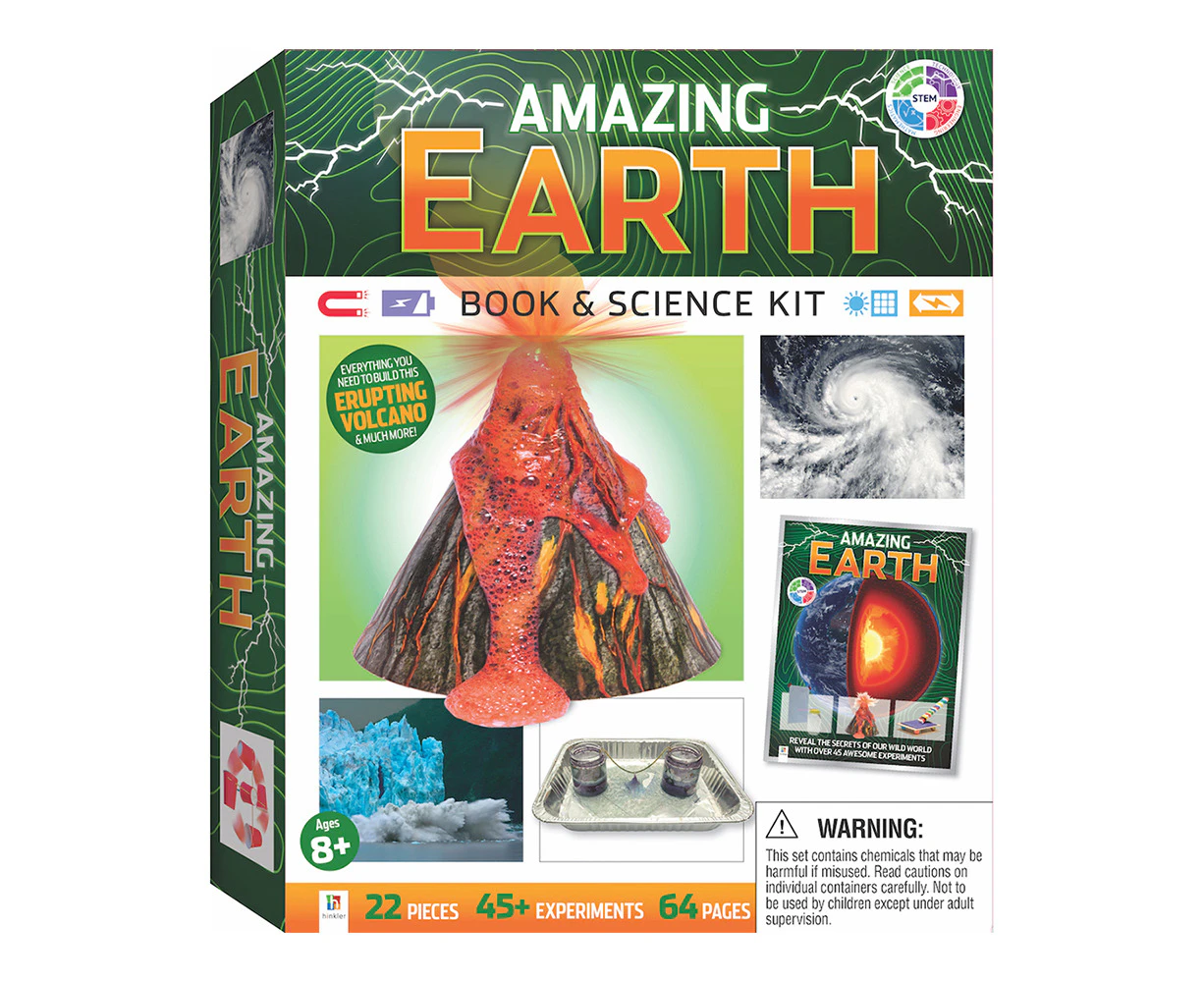 Curious Universe Science Kit: Amazing Earth Educational Activity Set 7y+