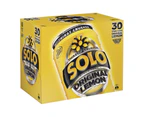 30pc Solo Original Lemon Flavoured Soft Drink Carbonated Soda Cans 375ml