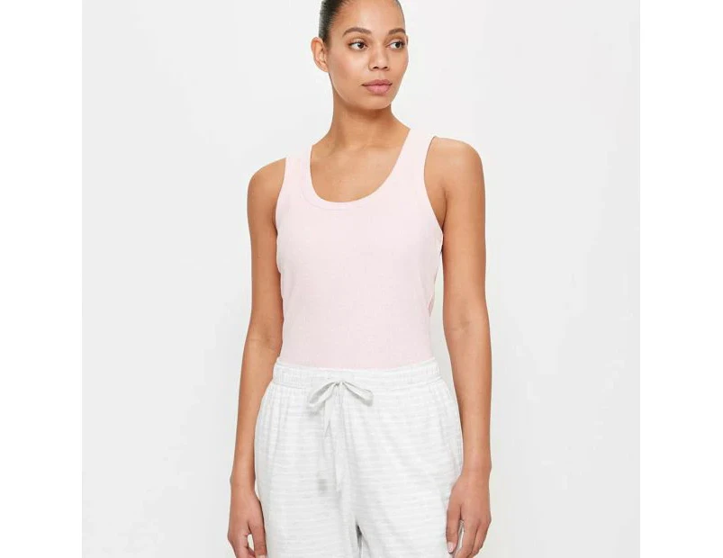 Target Sleep Singlet with Shelf Bra - Pink