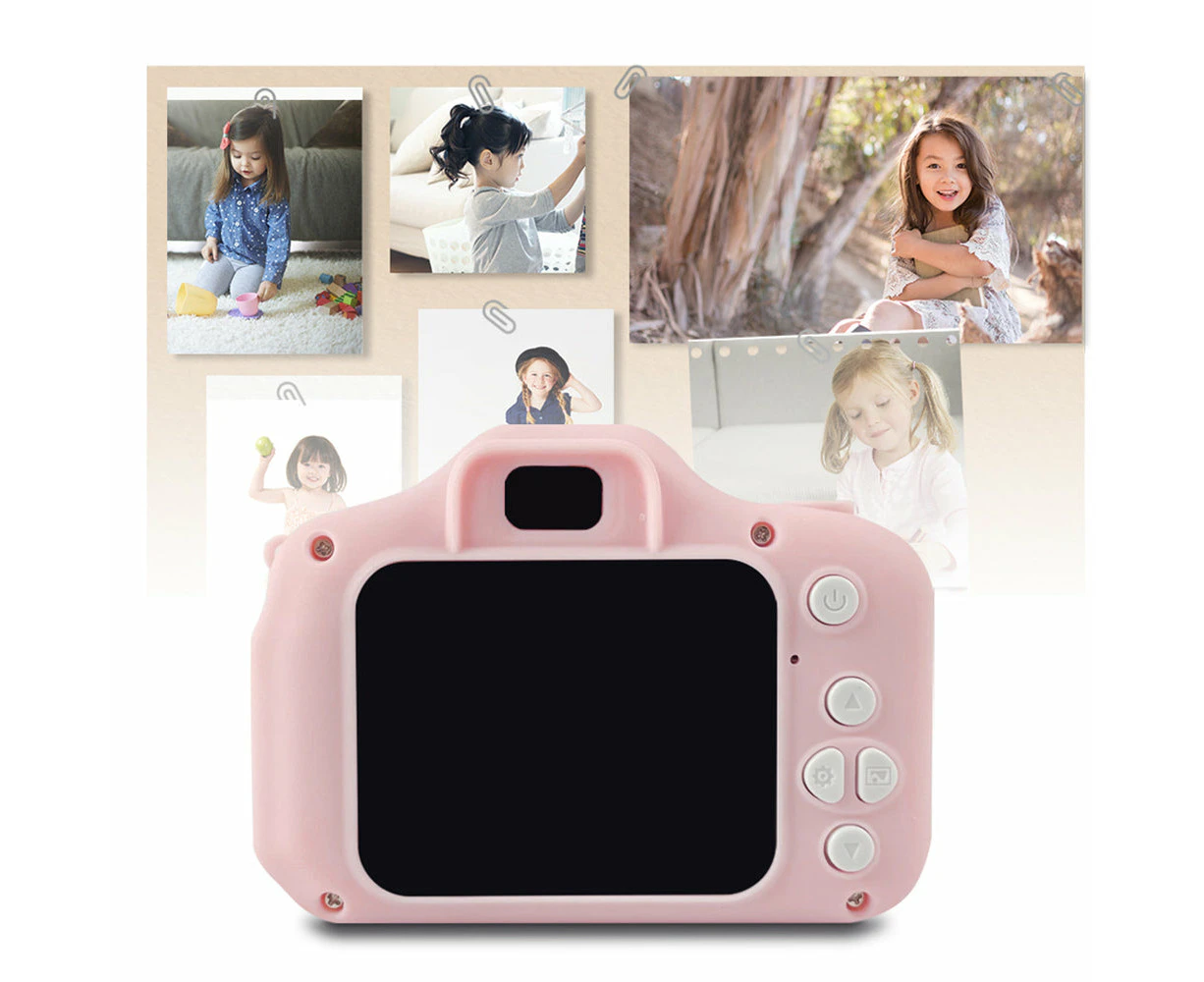 Mini Digital Kids Camera with 2 Inch screen in 3 Colours