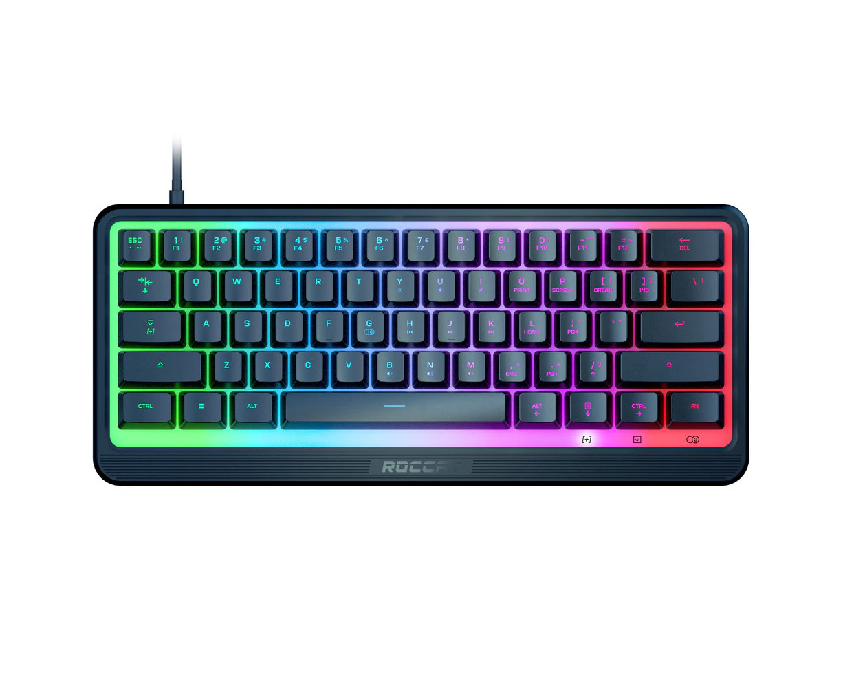 Roccat Magma Mini Gaming Keyboard RGB Lighting Anti-ghosting Internet Browsing