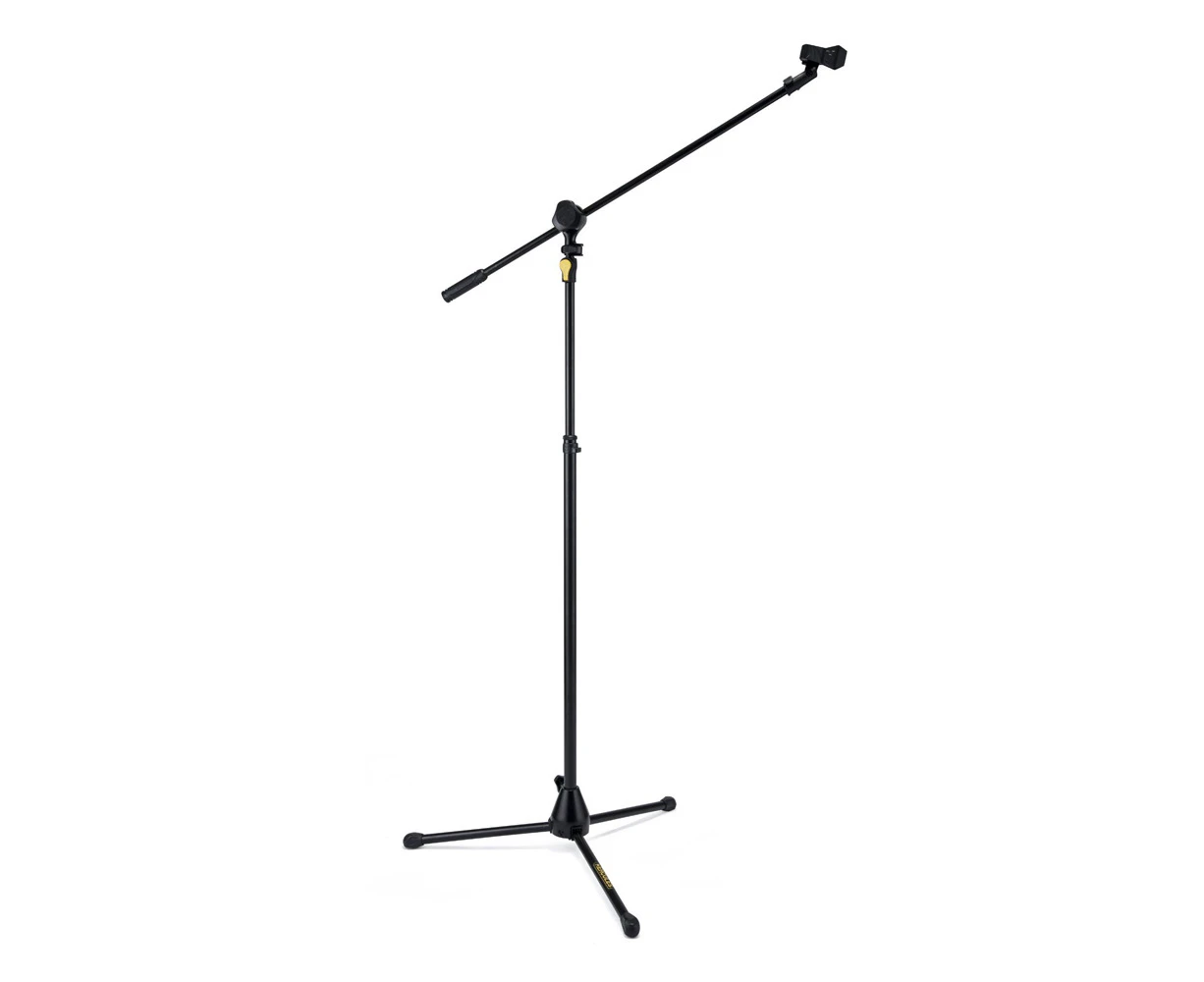 Hercules MS632B Plus Telescopic Boom Microphone Holder/Stand With Ezi Grip Black